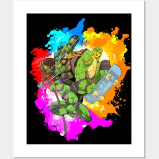 Ninja Turtle Power (V2) Posters and Art